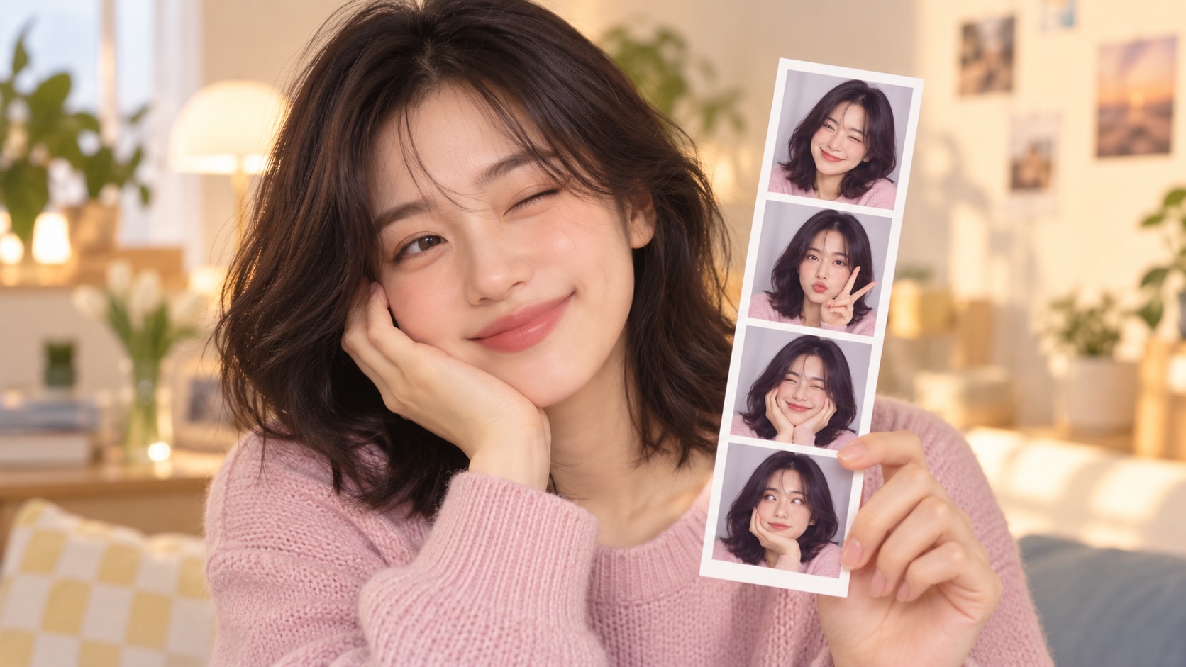 AI Photo Booth Generator: Create 4-Frame Photo Strips