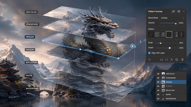 Interactive Precise Editing & Layer Separation