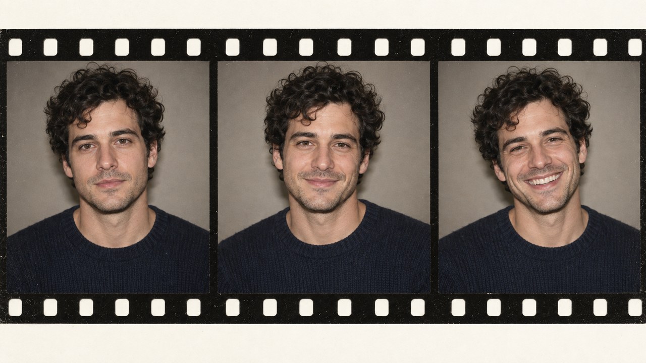Build an AI Film Strip Portrait Sequence